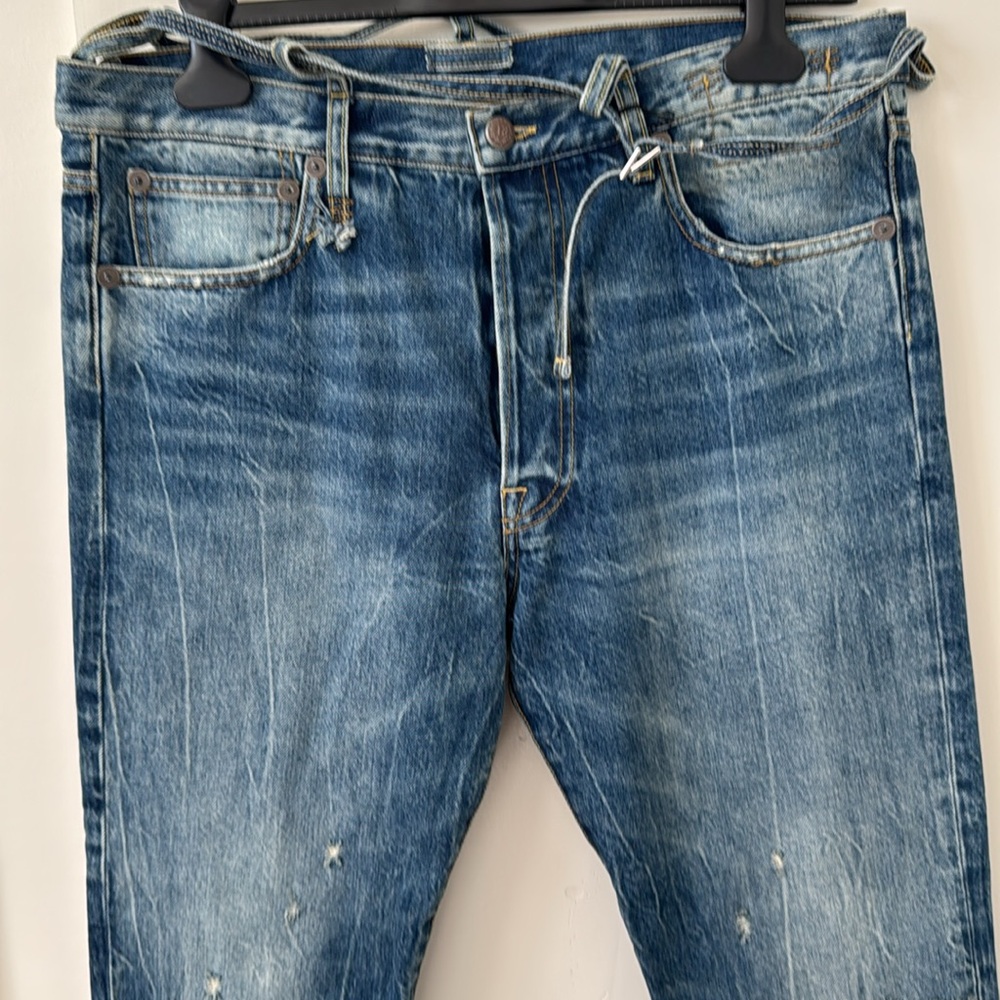 NWT R13 Ollie Straight Leg Jeans Size 26 - Picture 7 of 14